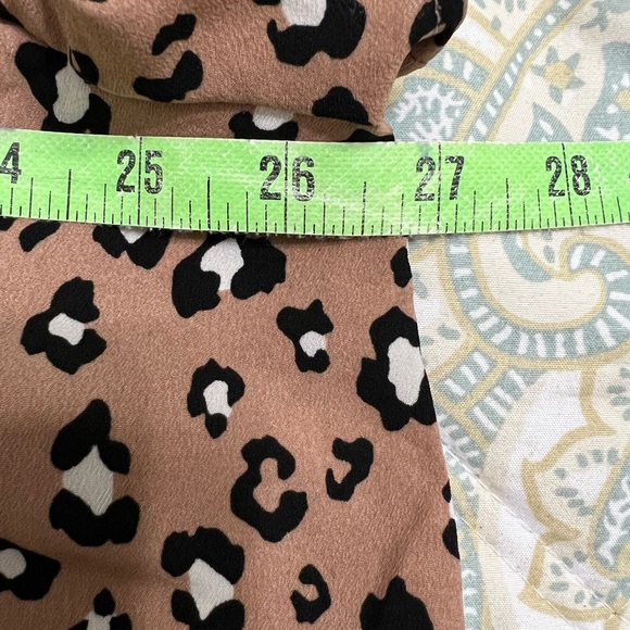 Tiered Dress Animal Print Hayden 2XL Short Sleeve Asymmetrical - Picture 5 of 6